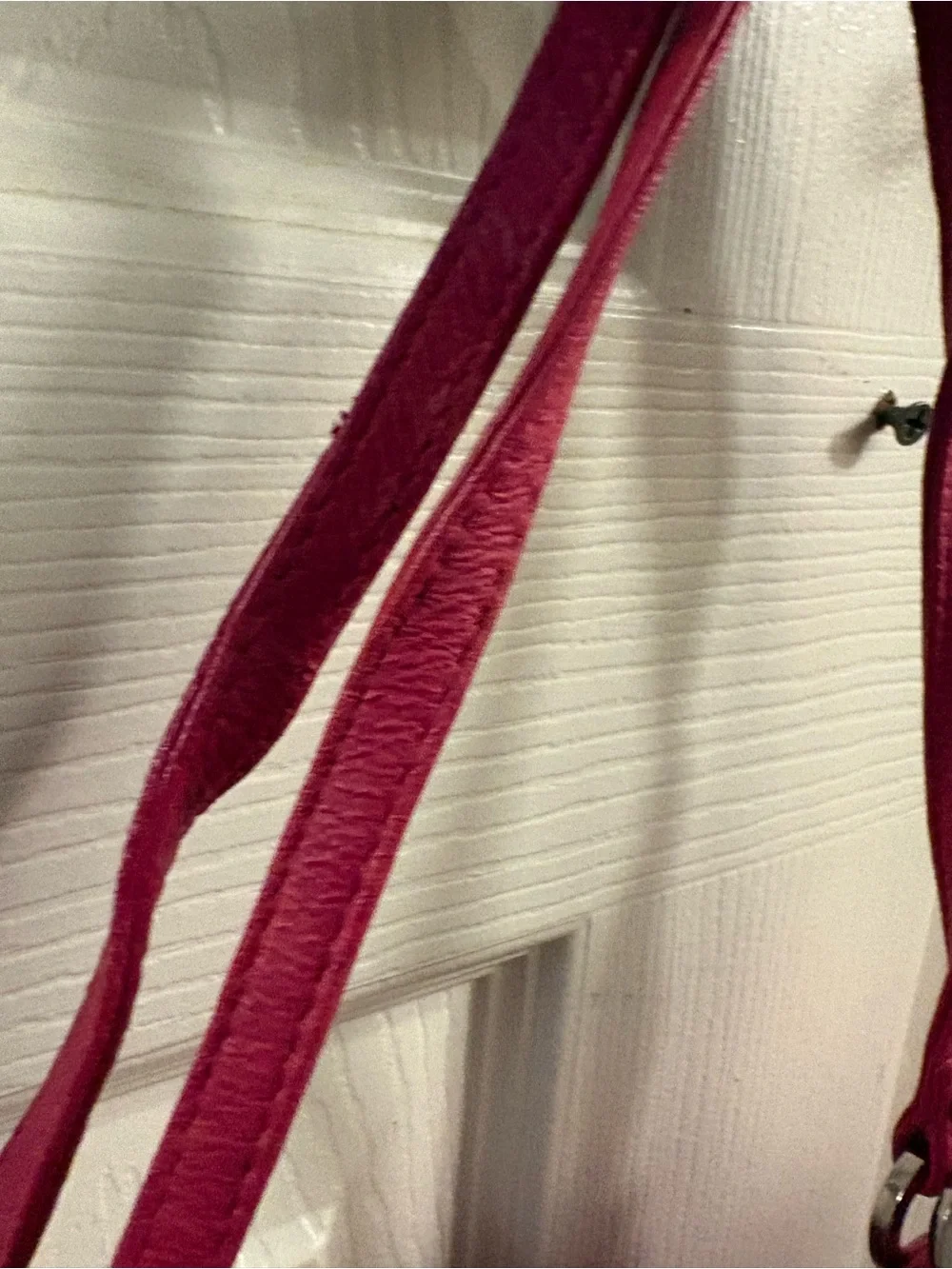 Wilsons Leather Pink Leather Shoulder Tote